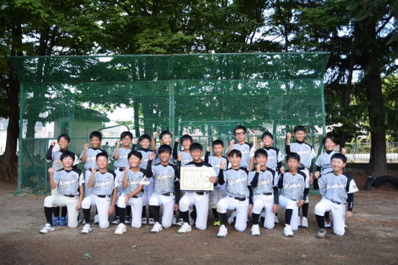 学童秋季大会北信代表予選　準優勝！！